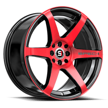 Load image into Gallery viewer, SPT-321883834BMR - Spec-1 SPT-32 18X8 5X114.3 34mm Gloss Black &amp; Red Machined - Spec-1 Wheels Canada