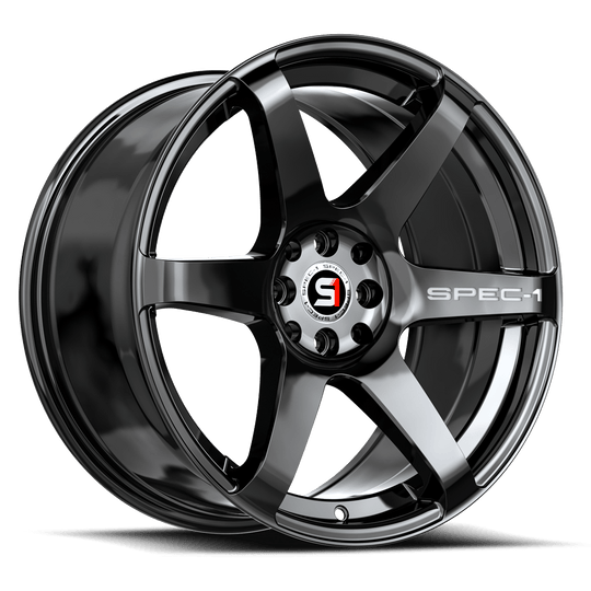 SPT-321783542GB - Spec-1 SPT-32 17X8 5X110 42mm Gloss Black - Spec-1 Wheels Canada