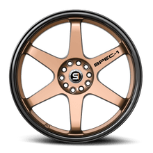 Load image into Gallery viewer, SPT-331783238MZBL - Spec-1 SPT-33 17X8 5X108 38mm Matte Bronze &amp; Black Lip - Spec-1 Wheels Canada