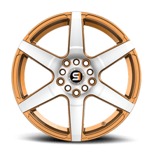 Load image into Gallery viewer, SPT-341672330GGM - Spec-1 SPT-34 16X7 5X100 30mm Gold &amp; Machined - Spec-1 Wheels Canada