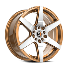 Load image into Gallery viewer, SPT-341672330GGM - Spec-1 SPT-34 16X7 5X100 30mm Gold &amp; Machined - Spec-1 Wheels Canada