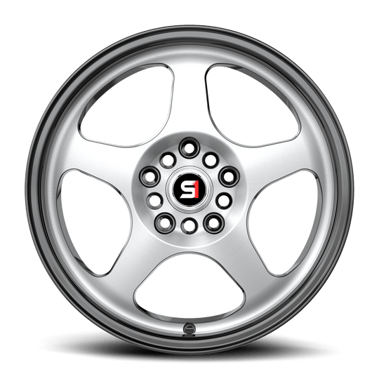 SPT-36167930BM - Spec-1 SPT-36 16X7 4X100 30mm Gloss Black & Machined - Spec-1 Wheels Canada