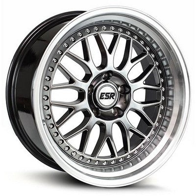 89552022 SR01HB-ML - ESR SR01 18X9.5 5X120 22mm Hyper Black - ESR Wheels Canada