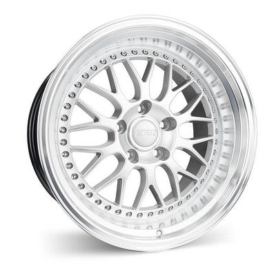 90551415 SR01HS-ML - ESR SR01 19X10.5 5X114.3 15mm Hyper Silver With Machine Lip - ESR Wheels Canada