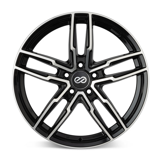 511-880-3140BKM - Enkei SS05 18X8 5X108 40mm Black Machined - Enkei Wheels Canada