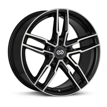 Charger l'image dans la galerie, 511-880-4445BKM - Enkei SS05 18X8 5X112 45mm Black Machined - Enkei Wheels Canada