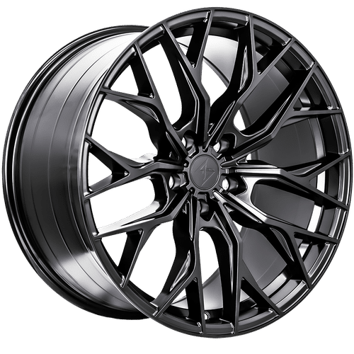 SS222095352 - Sentali Street SS2 20X9 5X127 35mm Matte Black - Sentali Street Wheels Canada