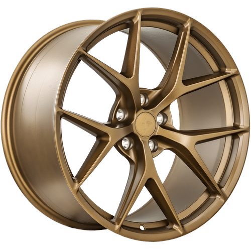 SS342092251 - Sentali Street SS3 20X9 5X112 25mm Matte Bronze - Sentali Street Wheels Canada