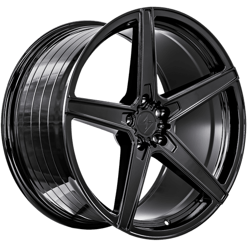 SS412096152 - Sentali Street SS4 20X9 5X115 15mm Gloss Black - Sentali Street Wheels Canada