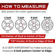 Load image into Gallery viewer, TSW13T 175/80R13 Tenaci HD825 Trailer Tire on 13X4.5 5X114.3/5X4.5 Wheel Rim