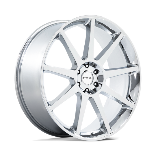 ST002PX24106330 - Status Mammoth 24X10 6X135  30mm Chrome - Status Wheels Canada