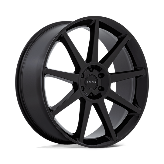ST002BX26106830 - Status Mammoth 26X10 6X139.7  30mm Gloss Black - Status Wheels Canada