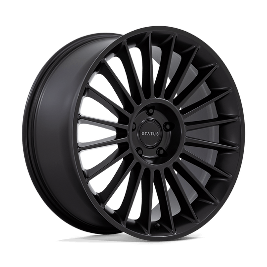 ST003MX22954930 - Status Venti 22X9.5 5X120  30mm Matte Black - Status Wheels Canada