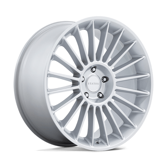 ST003SX22954930 - Status Venti 22X9.5 5X120  30mm Gloss Silver - Status Wheels Canada