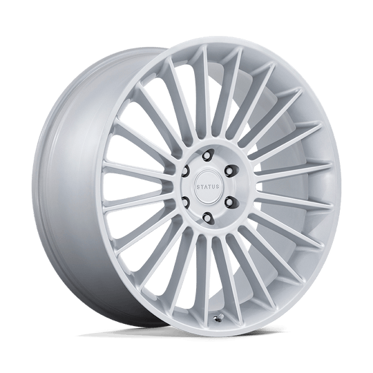 ST003SX22956825 - Status Venti 22X9.5 6X139.7  25mm Gloss Silver - Status Wheels Canada