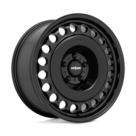 R19120904660 - Rotiform R191 STL 20X9 5X130  25mm Gloss Black - Rotiform Wheels Canada