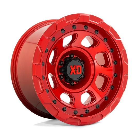 XD86129068918 - XD861 Storm 20X9 6X139.7  18mm Candy Red - XD Wheels Canada