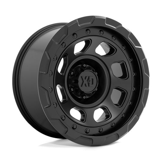 XD86129088718 - XD861 Storm 20X9 8X180  18mm Satin Black - XD Wheels Canada