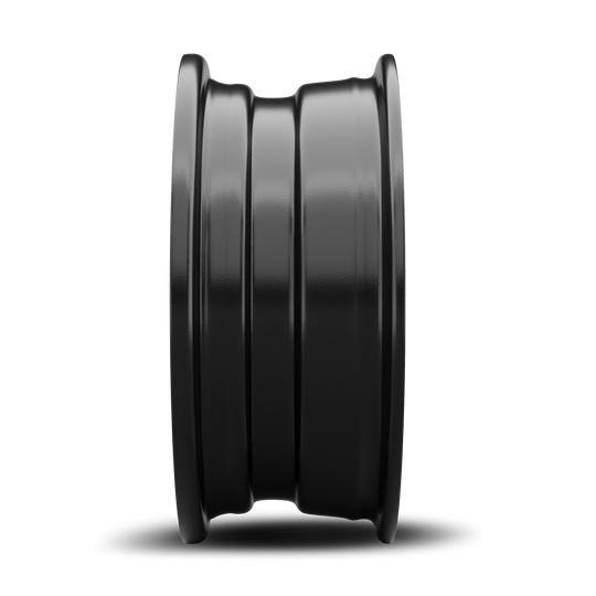 SW15003 - Krypton Steel Wheel 15X6 5X100 ET 40mm Bore 54.1 Black ArcticArmor Shield Coat - Krypton Wheels Canada