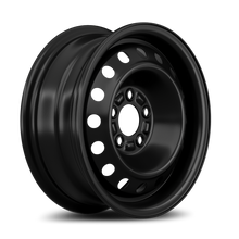 Load image into Gallery viewer, SW17014 - Krypton Steel Wheel 17X7 5X114.3 ET 45mm Bore 64.1 Black ArcticArmor Shield Coat - Krypton Wheels Canada