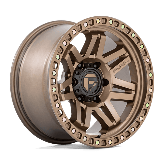 D81117908450 - Fuel Off-Road D811 Syndicate 17X9 6X139.7 1mm Full Matte Bronze - Fuel Off-Road Wheels Canada