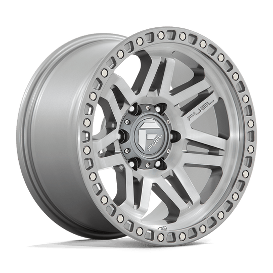 D81217908450E - Fuel Off-Road D812 Syndicate 17X9 6X139.7 1mm Platinum - Fuel Off-Road Wheels Canada