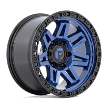 Load image into Gallery viewer, D81317907545 - Fuel Off-Road D813 Syndicate 17X9 5X127 -12 mm Dark Blue With Black Ring - Fuel Off-Road Wheels Canada