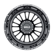 Charger l'image dans la galerie, W12108280N56 - WELD Off-Road Scorch Dually Rear 20X8.25 8X165.1 -265mm Gloss Black Milled - WELD Off-Road Wheels Canada