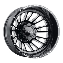 Charger l'image dans la galerie, W12108280N46 - WELD Off-Road Scorch Dually Rear 20X8.25 8X165.1 -240mm Gloss Black Milled - WELD Off-Road Wheels Canada