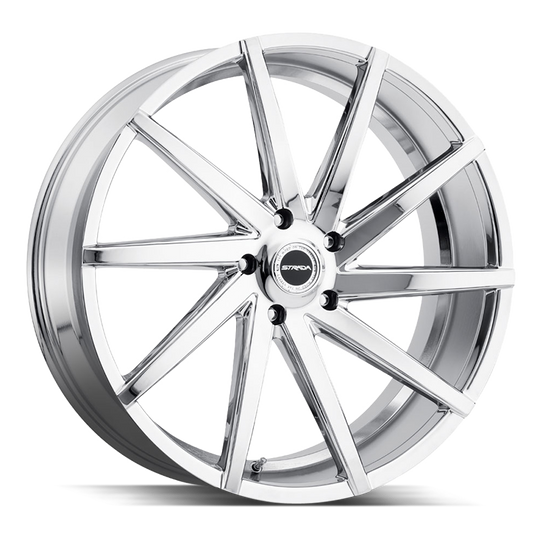 S41251440 - Strada S41 Sega 22X9 5x114.3 40mm Chrome - Strada Wheels Canada