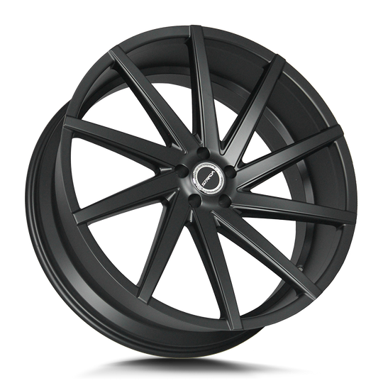 S41051440SB - Strada S41 Sega 20X8.5 5x114.3 40mm Stealth Black - Strada Wheels Canada