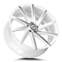 Charger l'image dans la galerie, S41051235WM - Strada S41 Sega 20X8.5 5X112 35mm White Machined - Strada Wheels Canada
