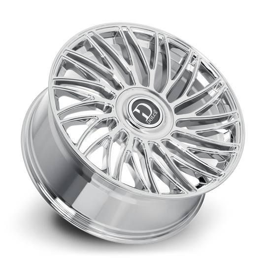 SESTO-241000C25 - Dolce Luxury Sesto 24X10 Blank ET 25mm Chrome - Dolce Luxury Wheels Canada
