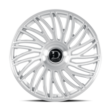 Load image into Gallery viewer, SESTO-241000GSBF - Dolce Luxury Sesto 24X10 Blank ET 35mm Gloss Sliver Brush Face - Dolce Luxury Wheels Canada