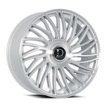 Load image into Gallery viewer, SESTO-241000GSBF - Dolce Luxury Sesto 24X10 Blank ET 35mm Gloss Sliver Brush Face - Dolce Luxury Wheels Canada