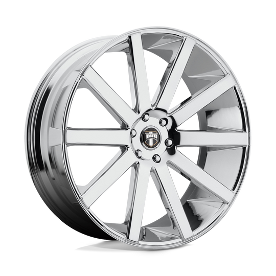 S120229021+38 - DUB S120 Shot Calla 22X9 5X120  38mm Chrome Plated - DUB Wheels Canada