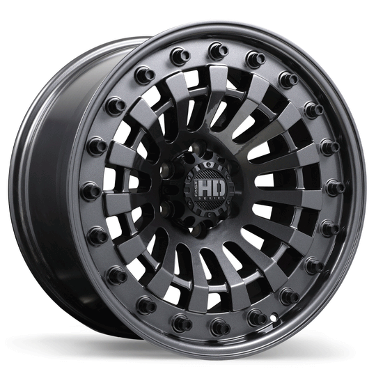 F264-2000-83MN+00C780 - Fast HD Shred 20X10 6X139.7 0mm Gloss Gunmetal - Fast HD Wheels Canada