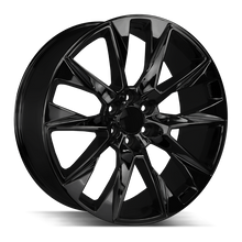 Charger l'image dans la galerie, R202-663931GB - Strada OE Replica R202 Silverado 26X10 6X139.7 31mm All Gloss Black - Strada OE Replica Wheels Canada