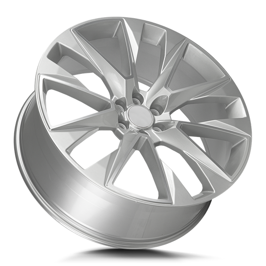 R202-463931SM - Strada OE Replica R202 Silverado 24X10 6X139.7 31mm Silver Machined - Strada OE Replica Wheels Canada