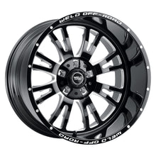 Load image into Gallery viewer, W15809018575 - WELD Off-Road Slingblade 20X9 8X180 +20mm Gloss Black Milled - WELD Off-Road Wheels Canada