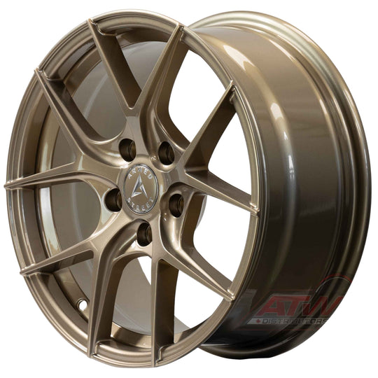 B161-1670-13-109 - Armed Street Sniper 16X7 5X109 ET 35mm Gloss Bronze - Armed Street Wheels Canada