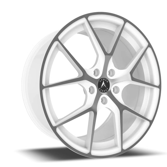 B164-2010-16-127 - Armed Street Sniper 20X10 5X114.3 ET 37mm Gloss White Machined - Armed Street Wheels Canada