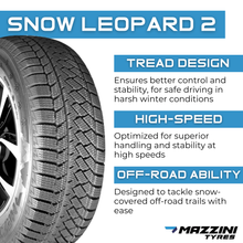 Charger l'image dans la galerie, WMZ2055516A-4PK 205/55R16 Mazzini Snow Leopard 2 94T - 4 Pack Mazzini Tires Canada
