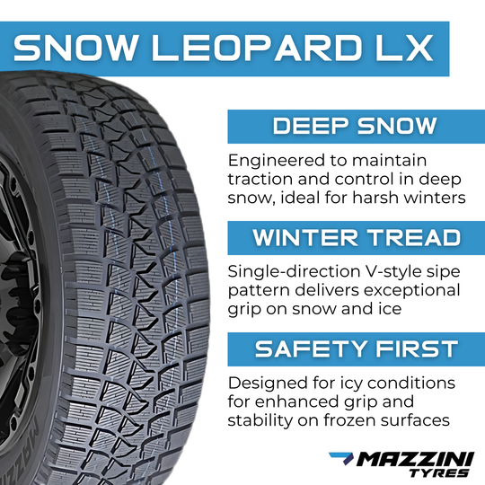 WMZ2656517 265/65R17 Mazzini Snow Leopard LX 112T Mazzini Tires Canada