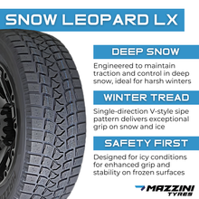 Charger l'image dans la galerie, WMZ2656517-2PK 265/65R17 Mazzini Snow Leopard LX 112T Mazzini Tires Canada