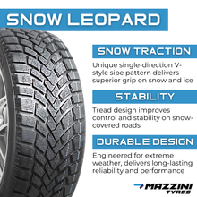 Load image into Gallery viewer, WMZ1856015 185/60R15 Mazzini Snow Leopard 84T Mazzini Tires Canada