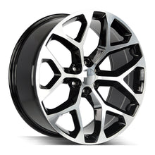 Load image into Gallery viewer, R176-363931GB - Strada OE Replica R176 Snowflake 30X10 6X139.7 31mm Gloss Black Machined - Strada OE Replica Wheels Canada