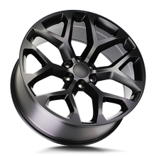 Load image into Gallery viewer, R176-263931SB - Strada OE Replica R176 Snowflake 22X9 6x139.7 31mm Flat Black - Strada OE Replica Wheels Canada