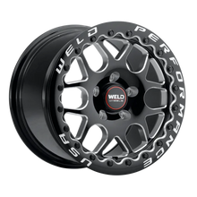 Charger l'image dans la galerie, S91082076P53 - Weld Street Performance Solana Beadlock 18X12 6X114.3 ET 53mm Gloss Black Milled - Weld Street Performance Wheels Canada