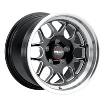 Load image into Gallery viewer, S160B0067P25 - Weld Street Performance Solana Drag 15X10 5X114.3 ET 25mm Gloss Black Milled - Weld Street Performance Wheels Canada